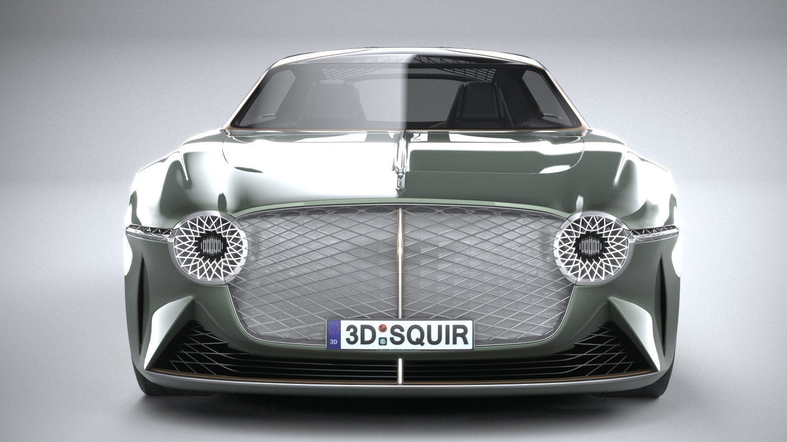 Bentley EXP 100 GT Concept 2019 3D model_13