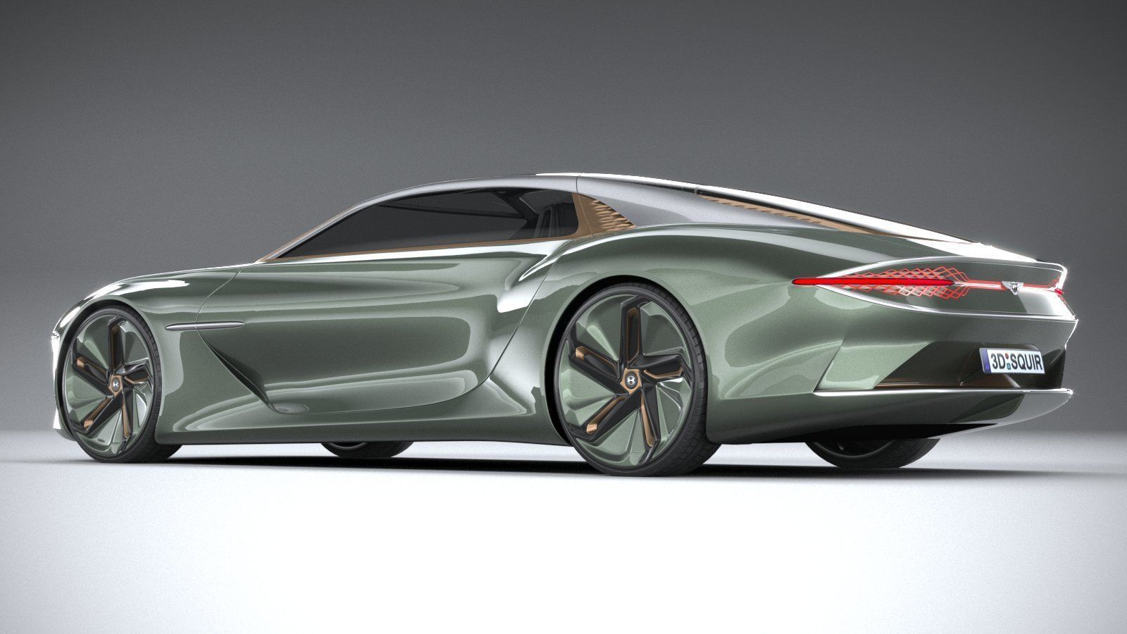 Bentley EXP 100 GT Concept 2019 3D model_5