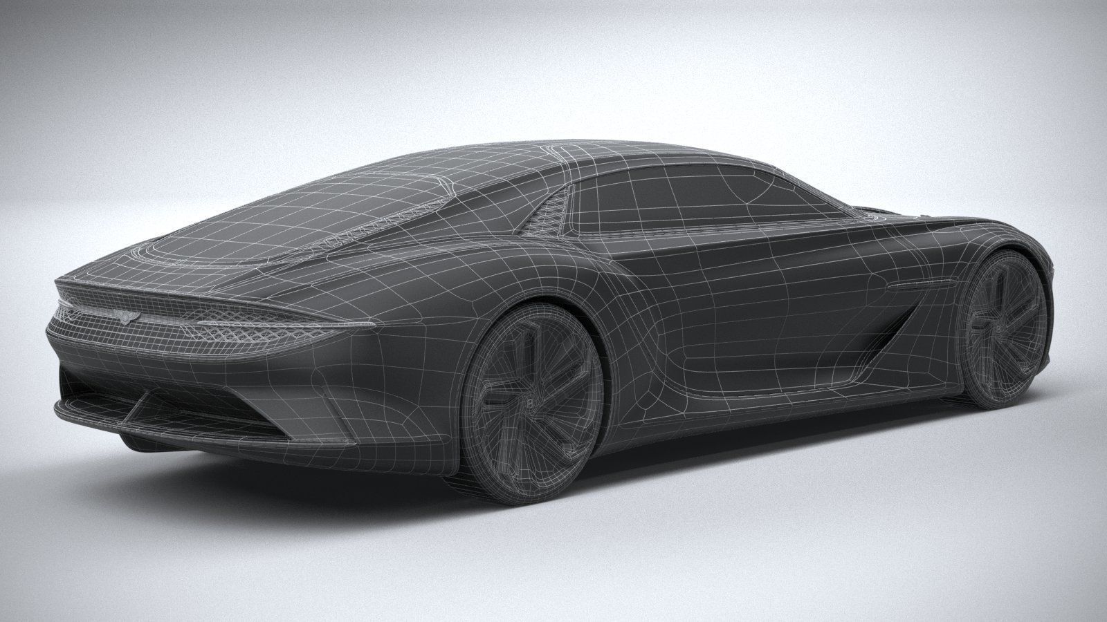Bentley EXP 100 GT Concept 2019 3D model_29