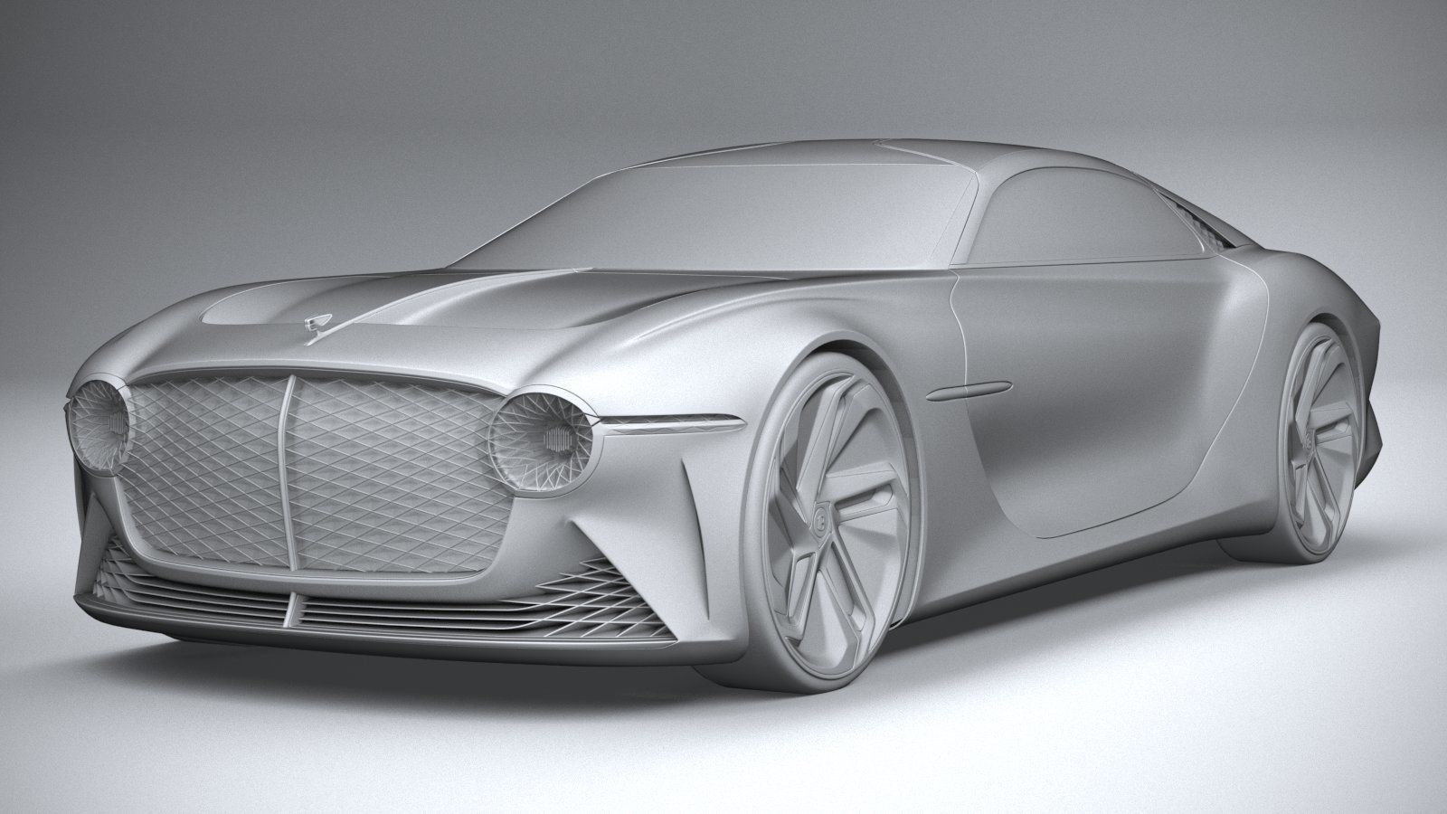 Bentley EXP 100 GT Concept 2019 3D model_20