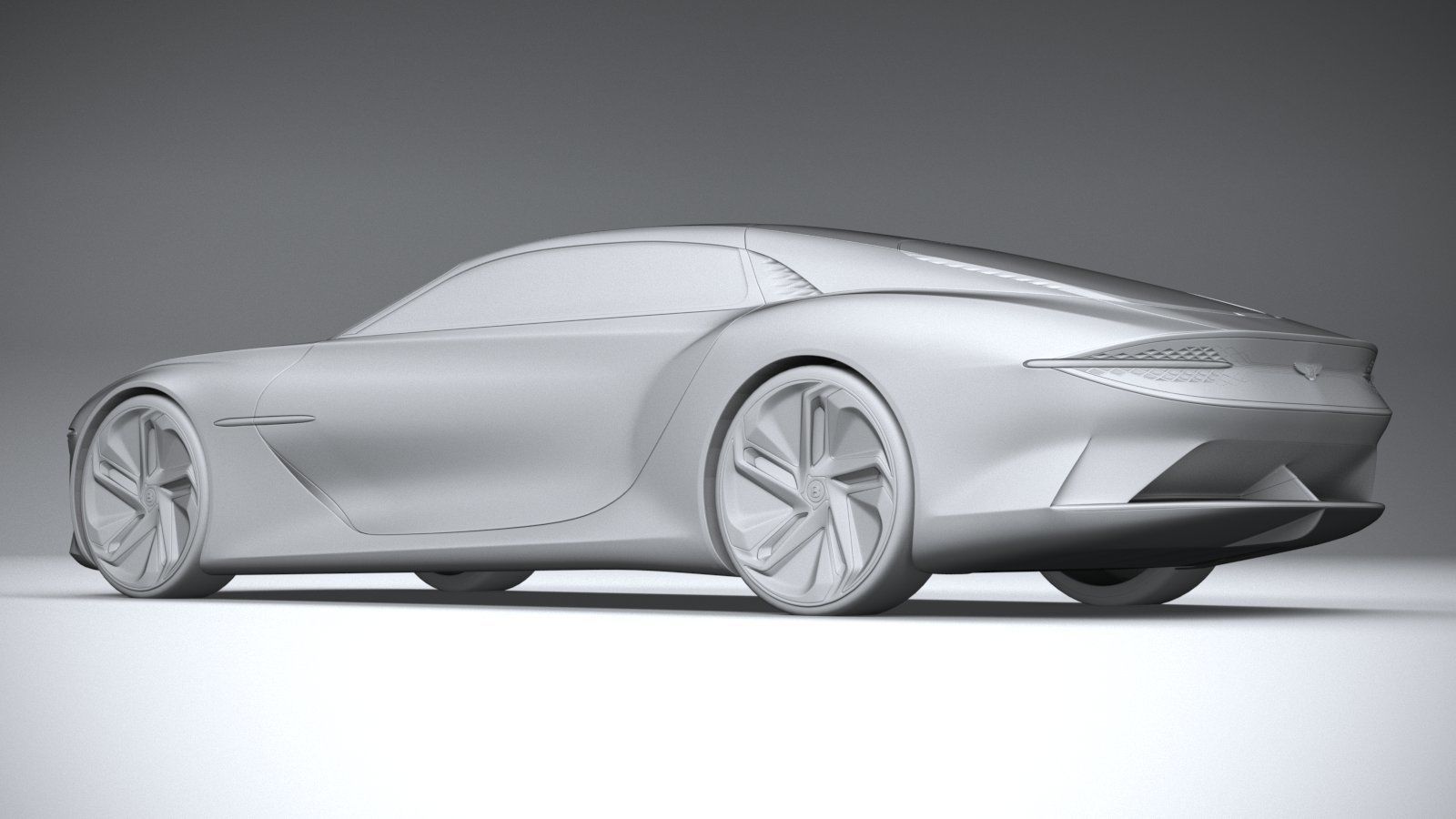 Bentley EXP 100 GT Concept 2019 3D model_21