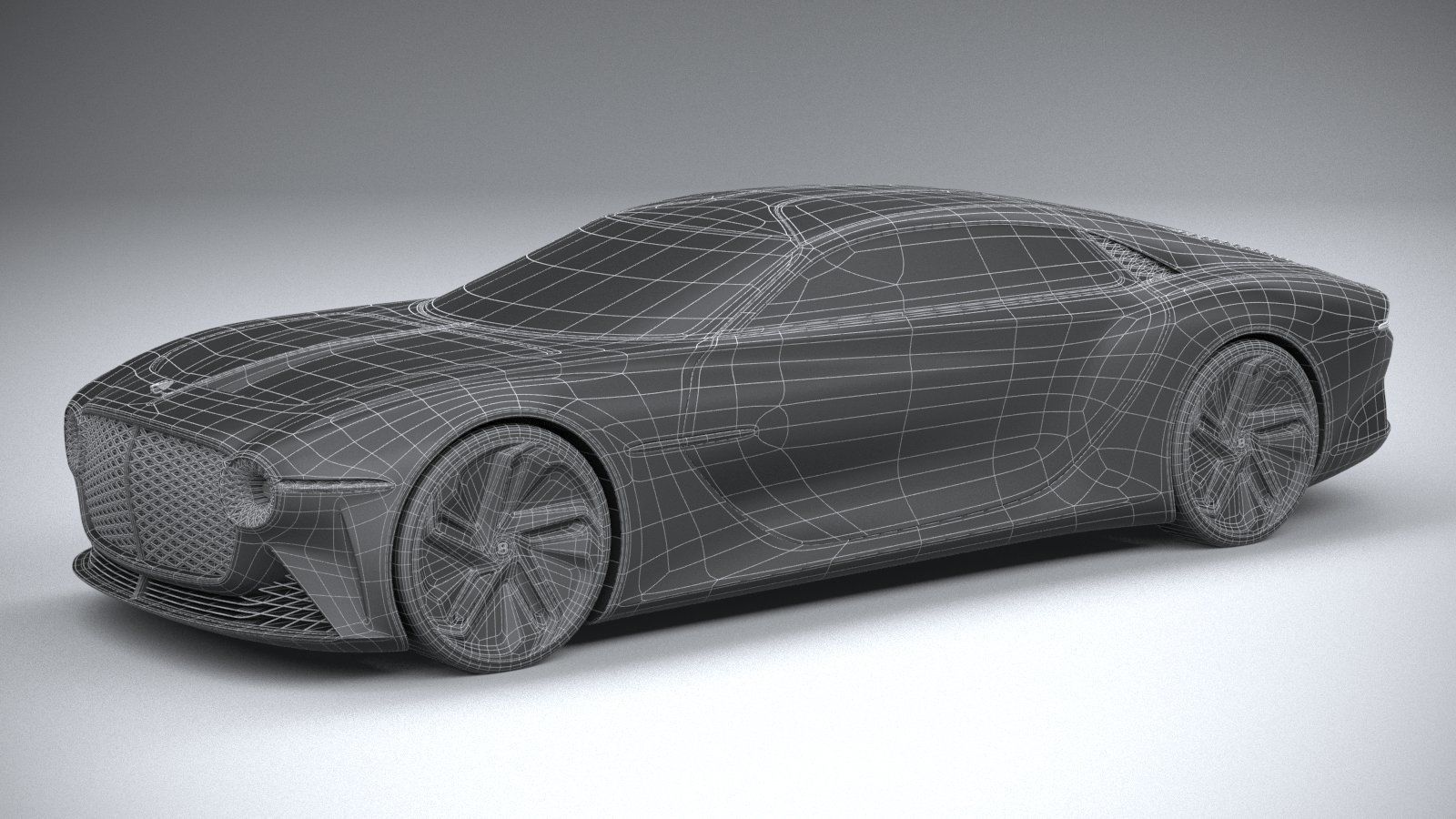 Bentley EXP 100 GT Concept 2019 3D model_28