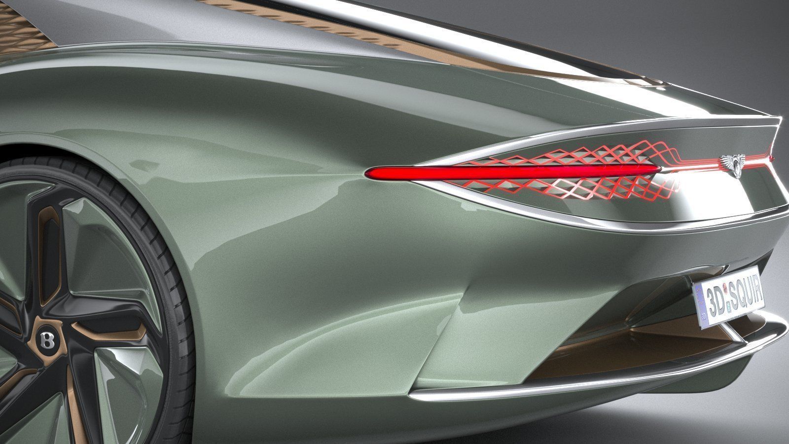 Bentley EXP 100 GT Concept 2019 3D model_6