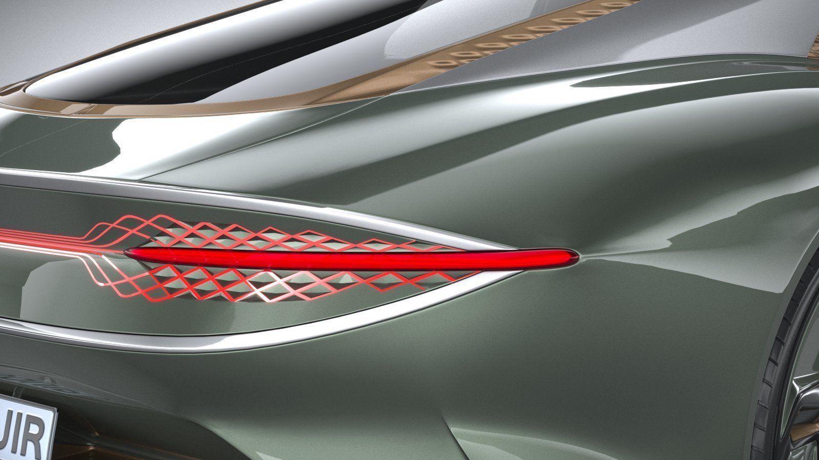Bentley EXP 100 GT Concept 2019 3D model_18