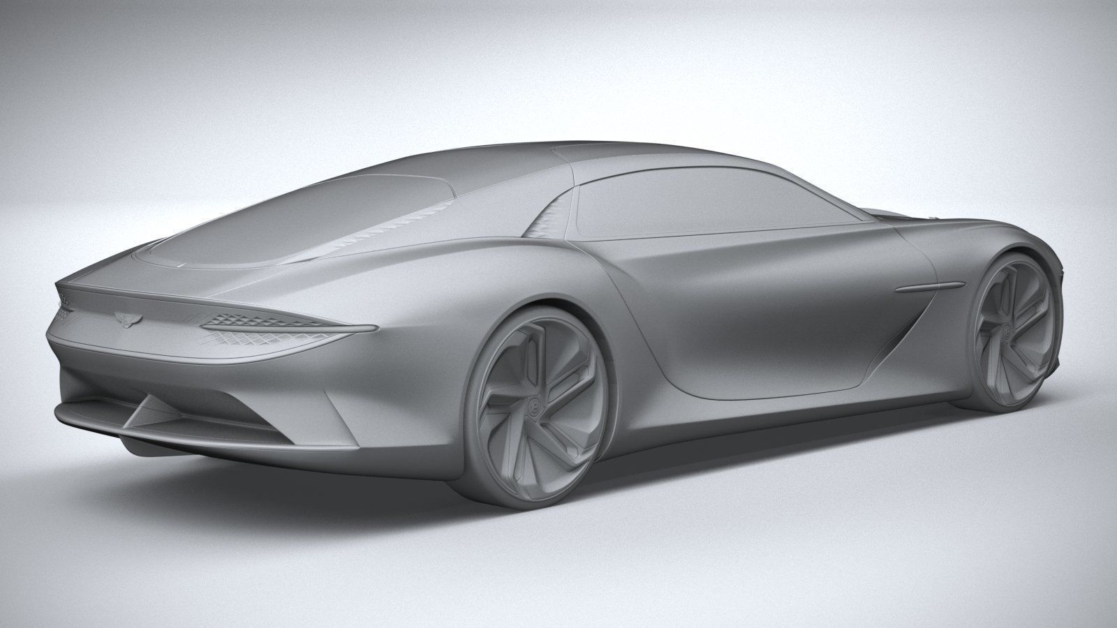 Bentley EXP 100 GT Concept 2019 3D model_25