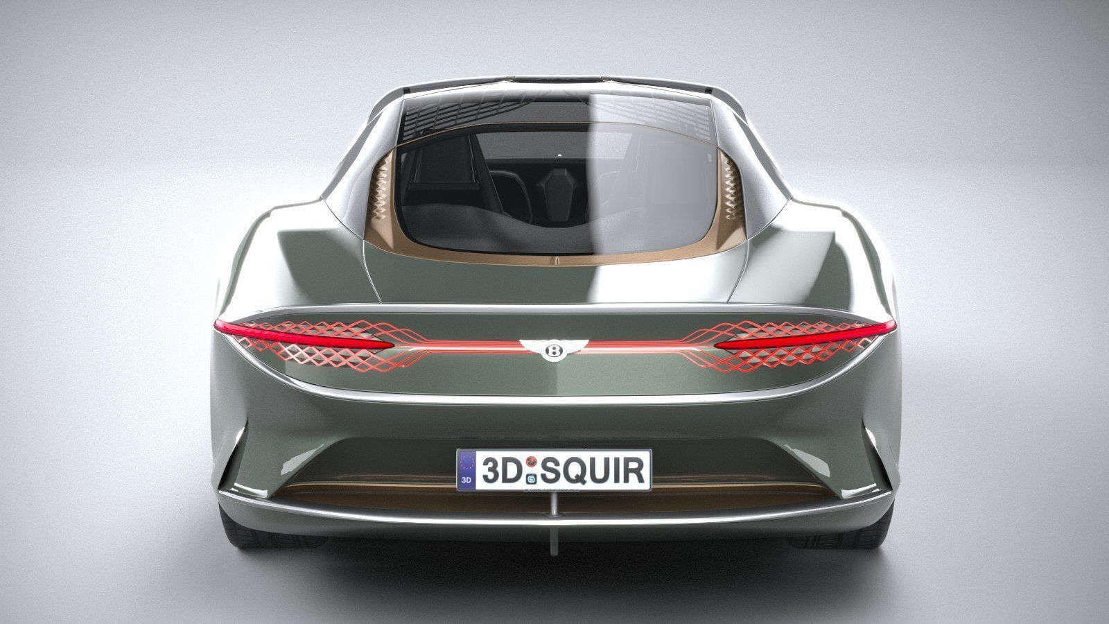Bentley EXP 100 GT Concept 2019 3D model_4