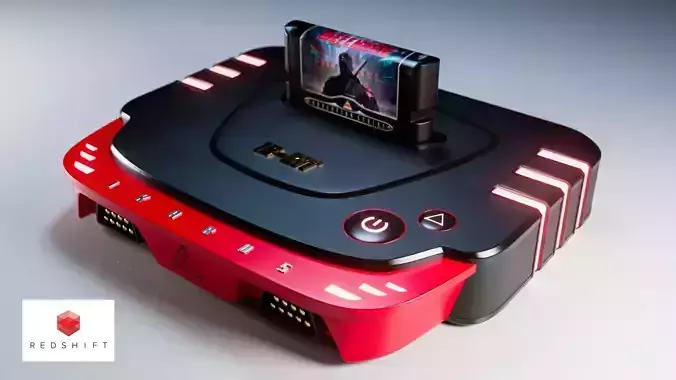 Generic Video Game Console 3D model Generic Video Game Console 3D model