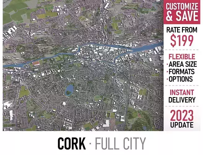 Cork - 3D City Model