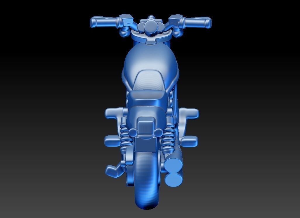 Harley Davidson V-Rod 3D print model_2