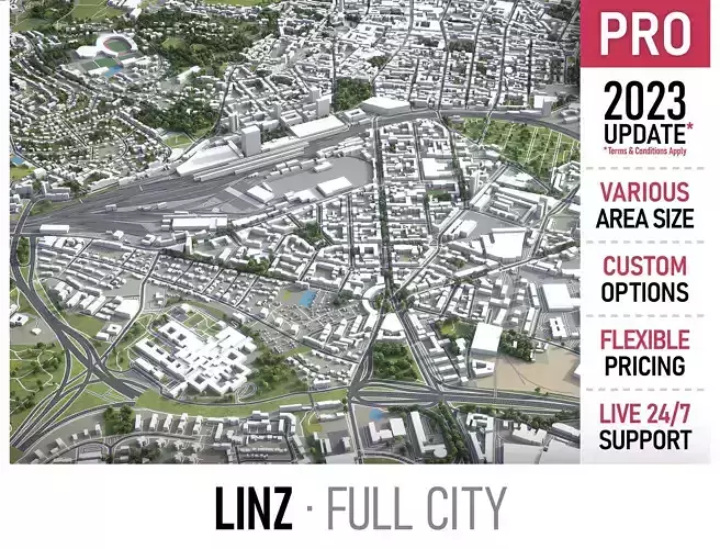 Linz - 3D City Model