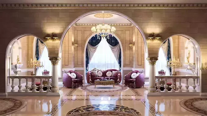 Classic Interior Scene