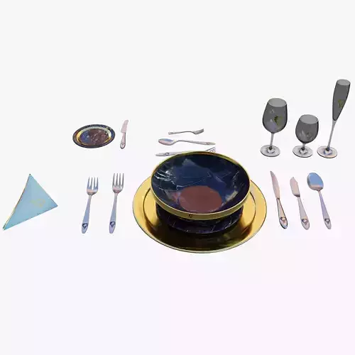Royal Tableware 3D model