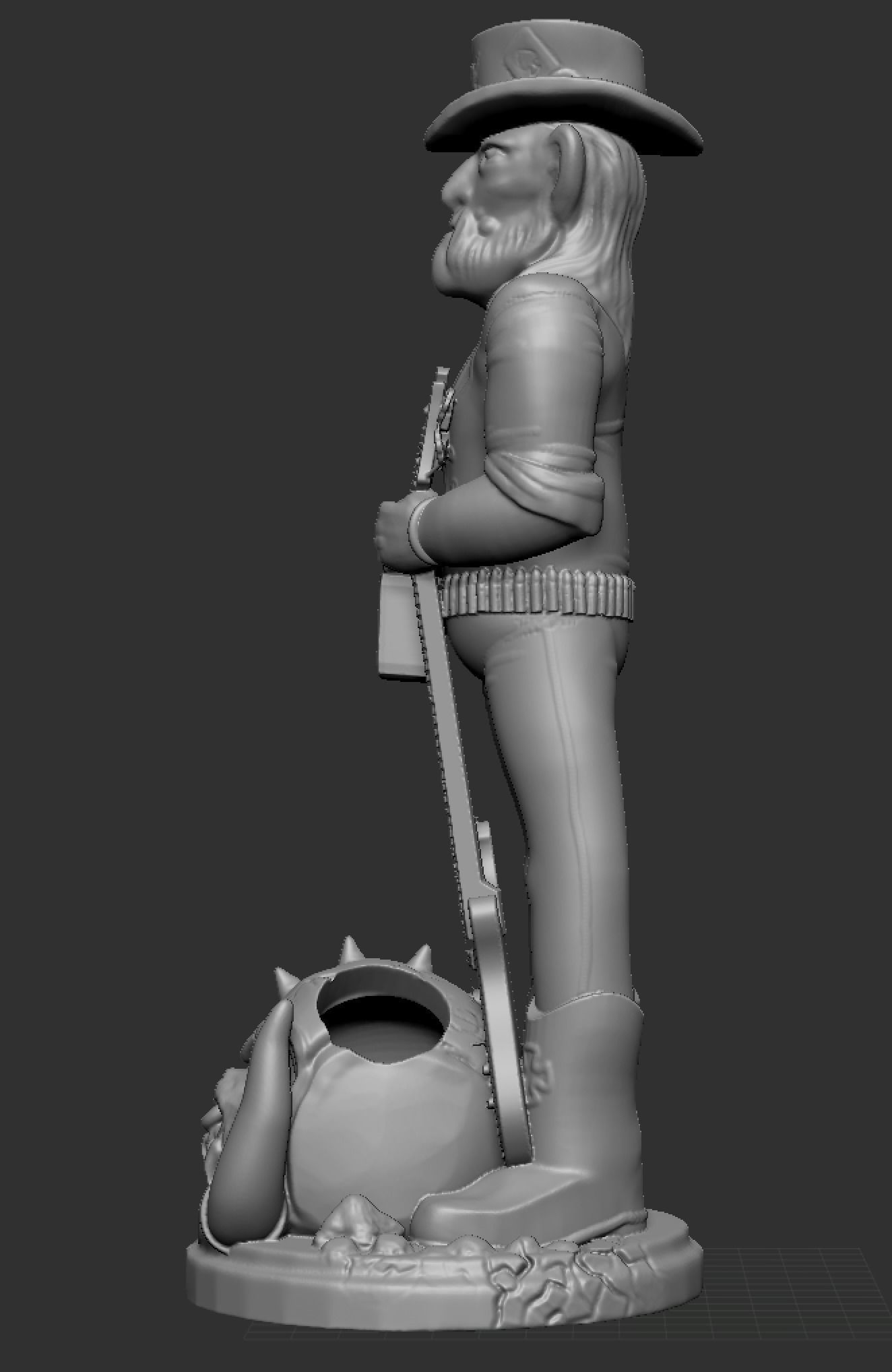 Lemmy is Motorhead 3D print model_2