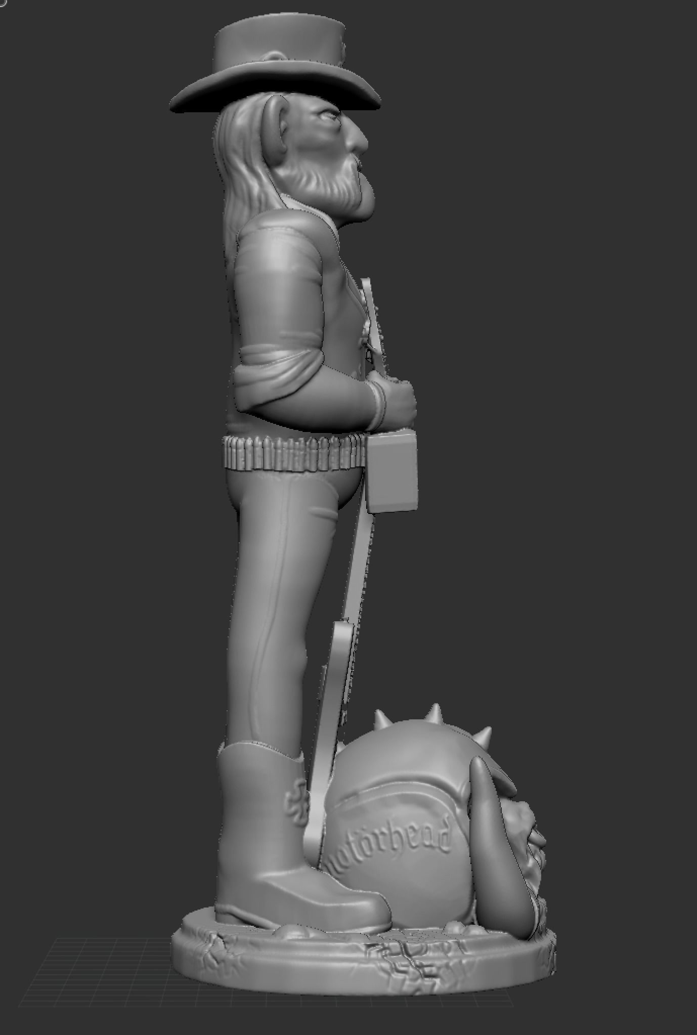 Lemmy is Motorhead 3D print model_3