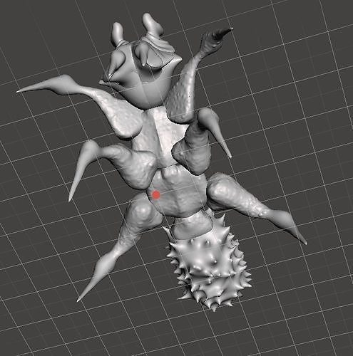 Alien Ant 3D print model