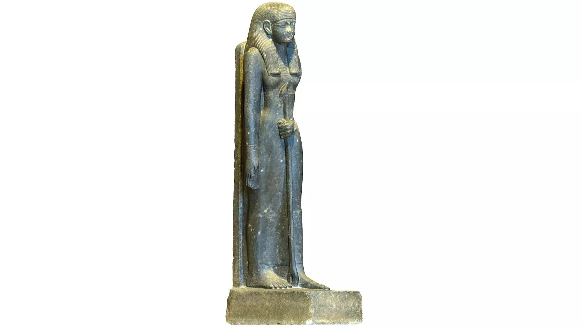 CGI - EGYPTIAN - STATUE OF NEPHTHYS 3D model