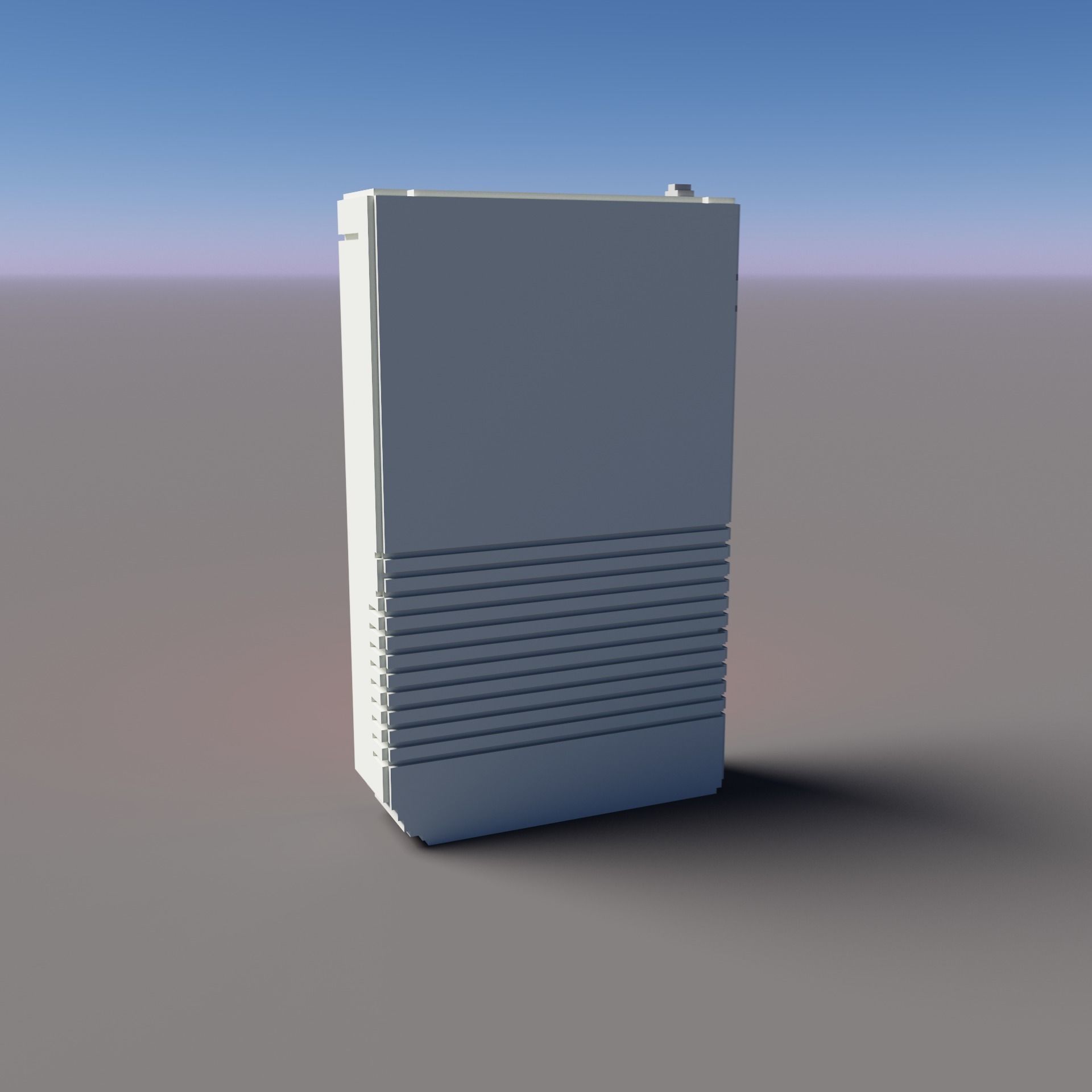 Voxel Game Boy Nintendo  Low-poly 3D model_4