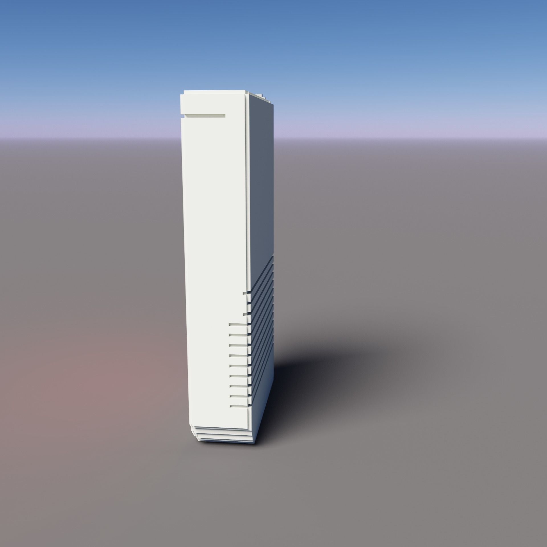 Voxel Game Boy Nintendo  Low-poly 3D model_3