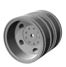 1-14 Tamiya Rear Dual Budd Rims 3D print model