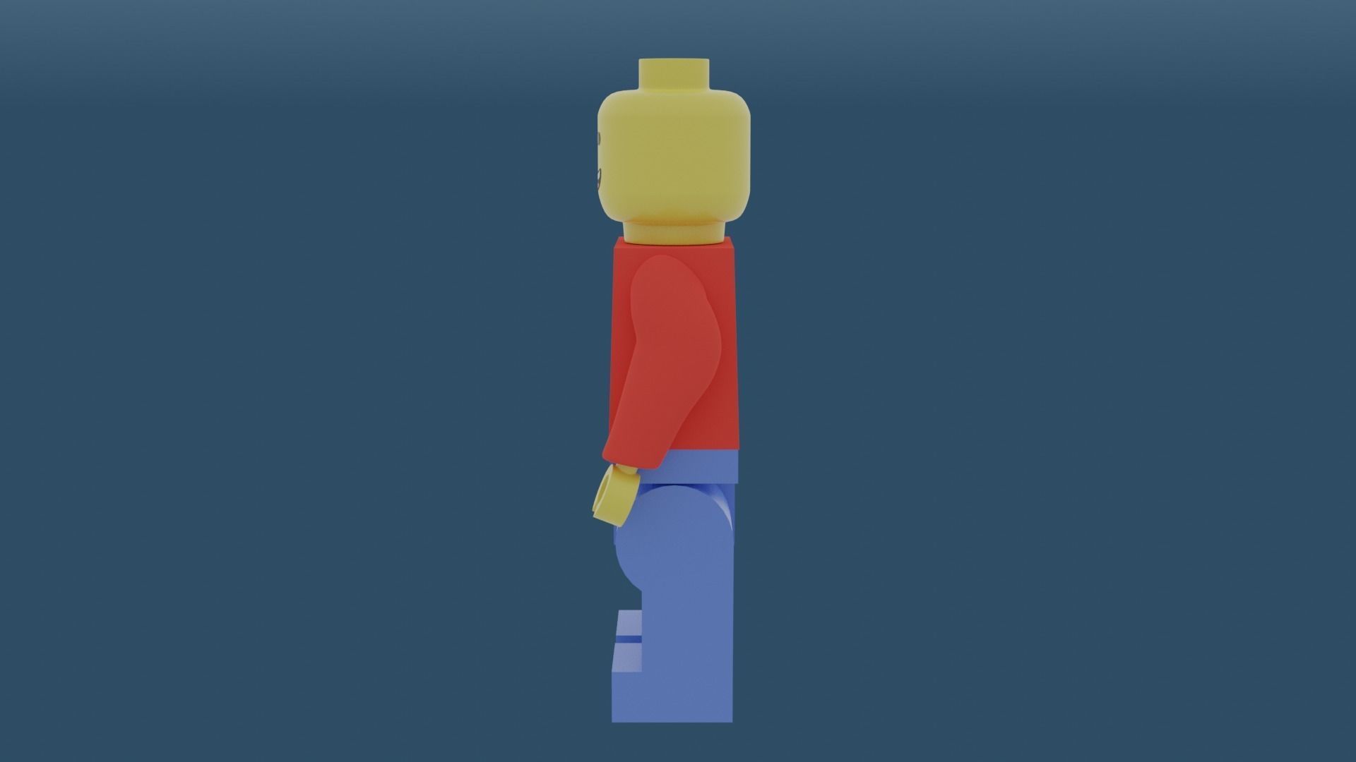 Lego Man Free 3D model_1