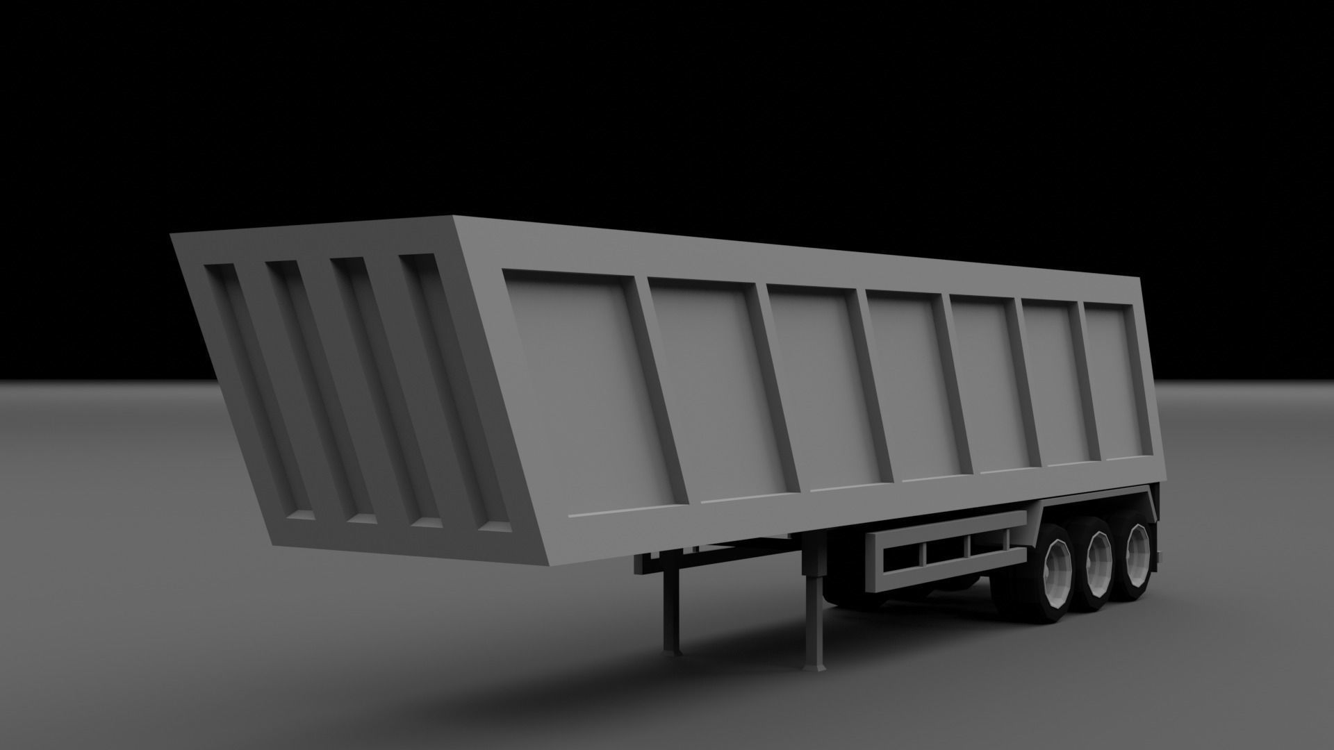 LOW POLY - TRUCK PACK  Low-poly 3D model_17