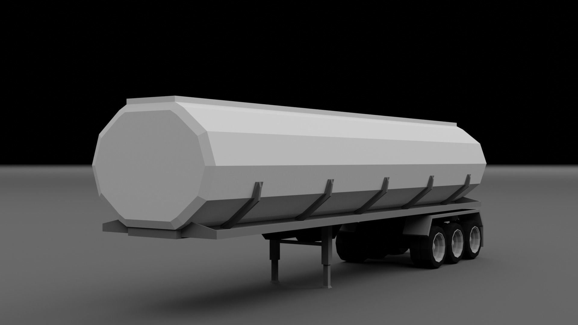 LOW POLY - TRUCK PACK  Low-poly 3D model_21