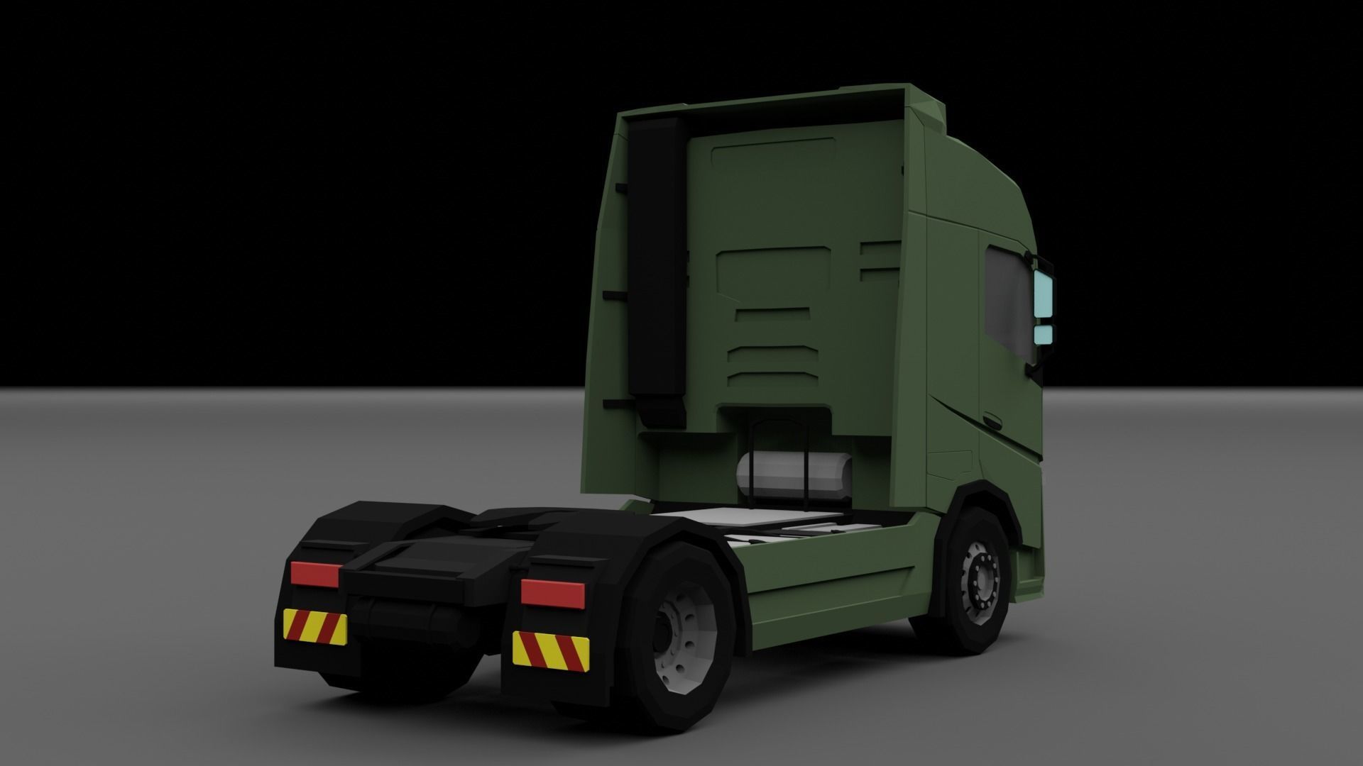 LOW POLY - TRUCK PACK  Low-poly 3D model_6