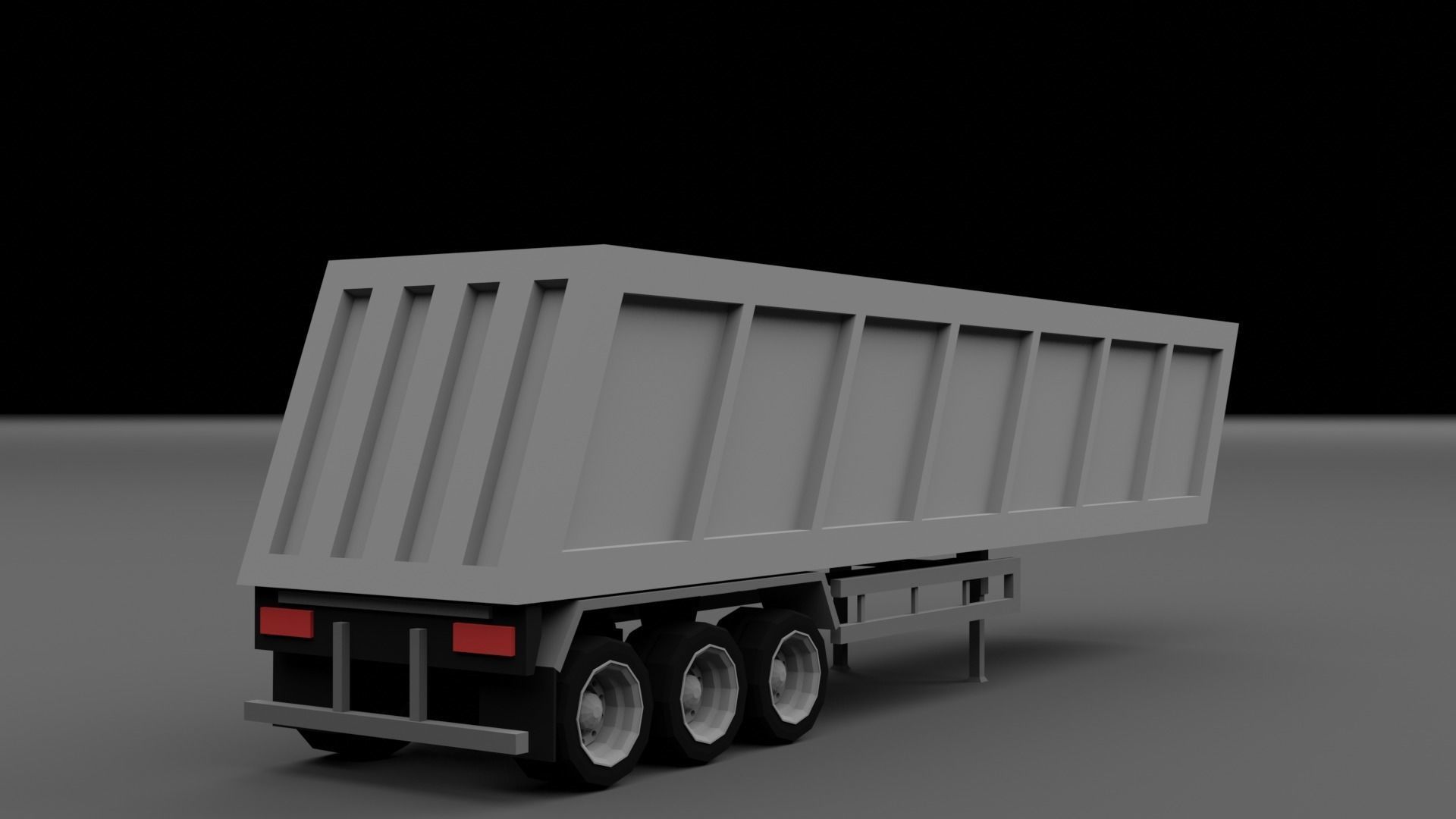 LOW POLY - TRUCK PACK  Low-poly 3D model_18