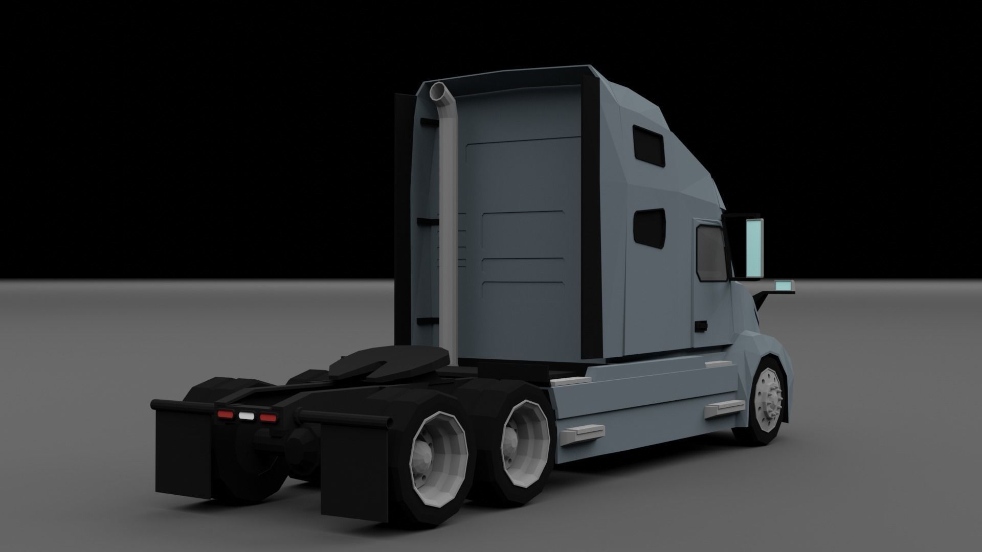 LOW POLY - TRUCK PACK  Low-poly 3D model_8