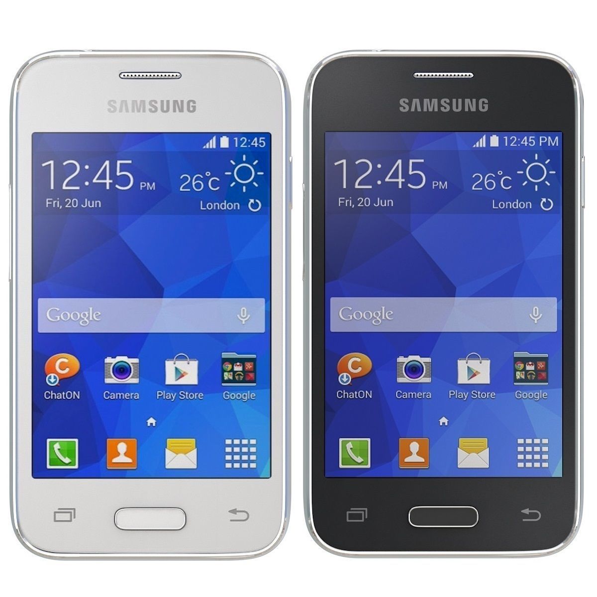 Samsung Galaxy Young 2 all color 3D model_1