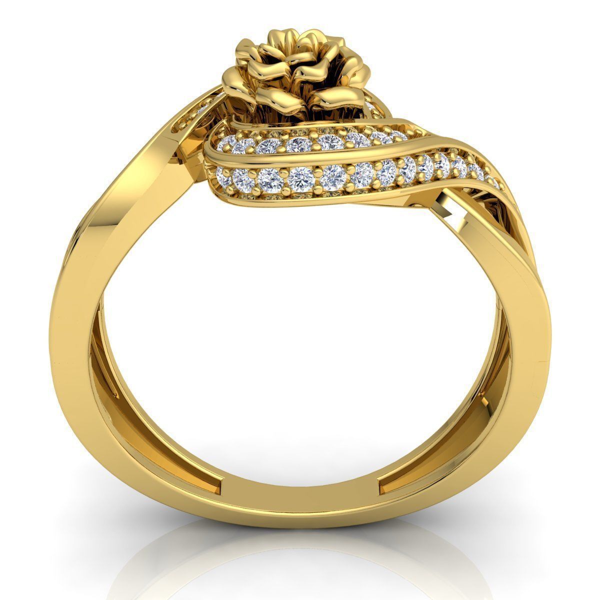 Ring 74 3D print model_3