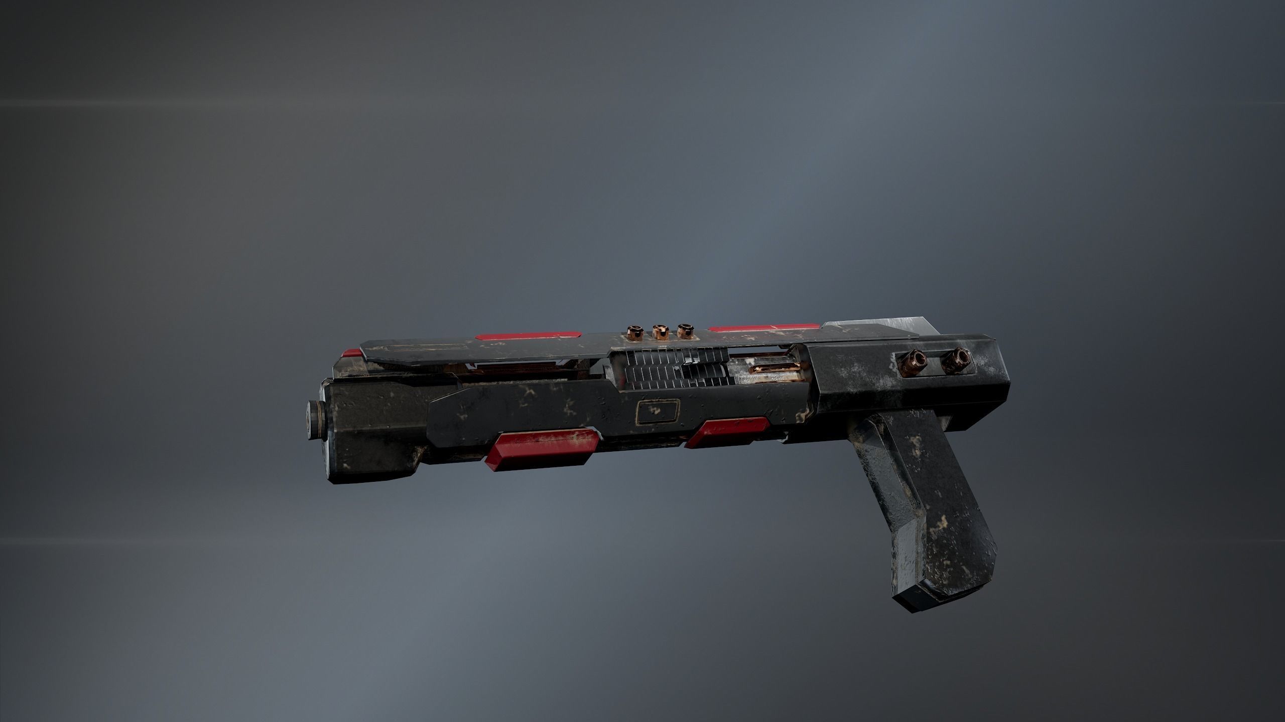 Cyber Monsters 2 Low-poly 3D model_21