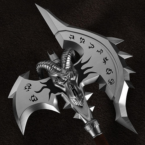 WOW Shadowmourne The legendary two-handed axe  3D model