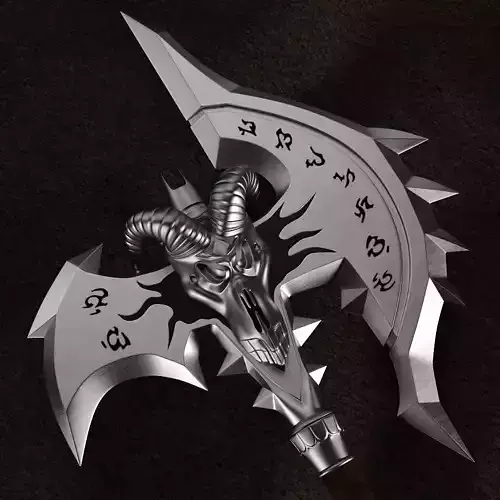 WOW Shadowmourne The legendary two-handed axe  3D model