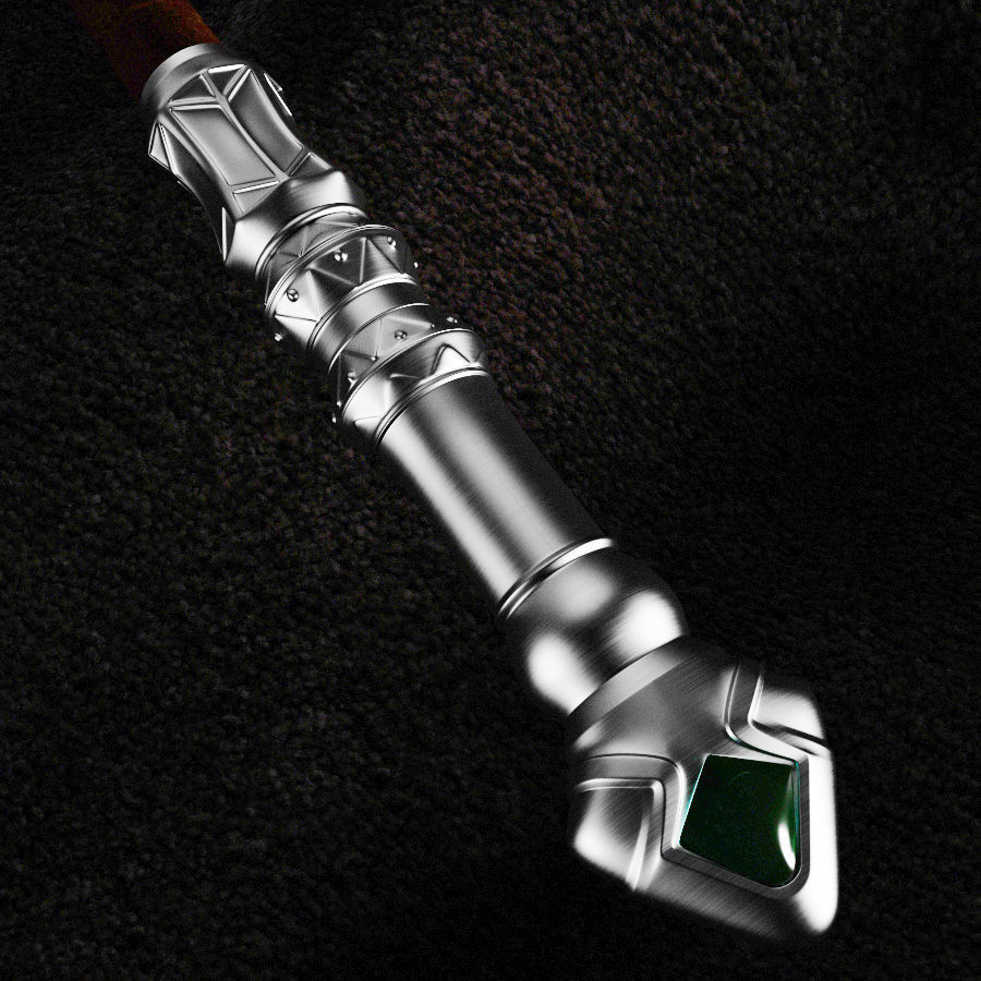 WOW Shadowmourne The legendary two-handed axe 3D model_4