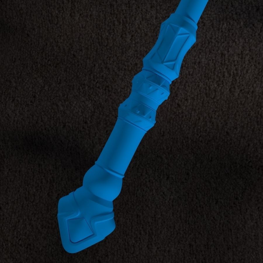 WOW Shadowmourne The legendary two-handed axe 3D model_12