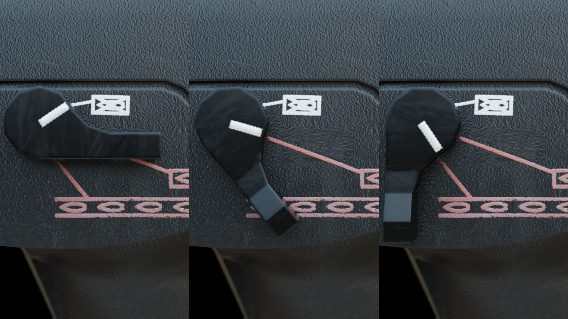 g36 c - low poly - Heckler Koch Low-poly 3D model_14