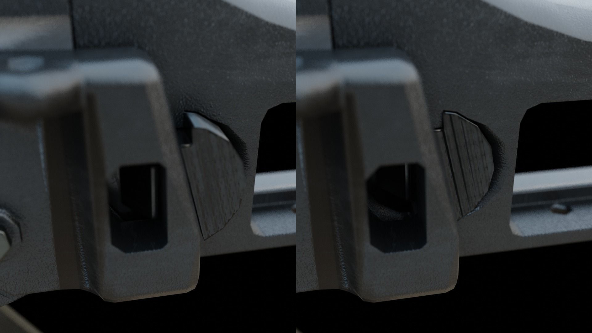 g36 c - low poly - Heckler Koch Low-poly 3D model_12