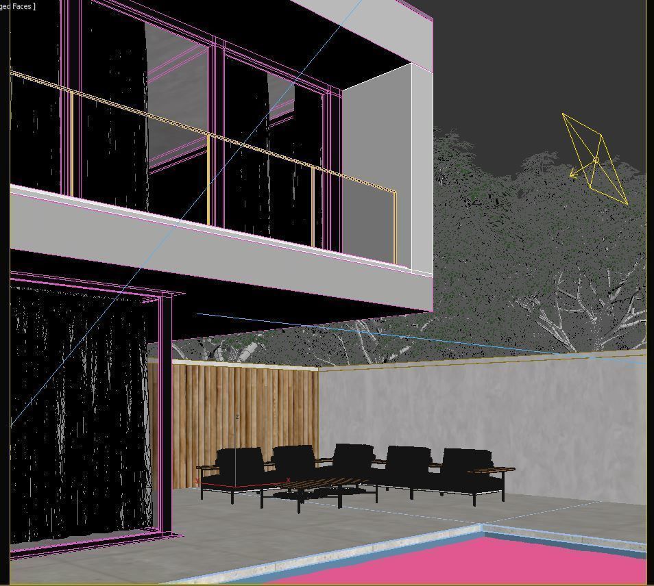 Exterior House Scene 2 3D model_11