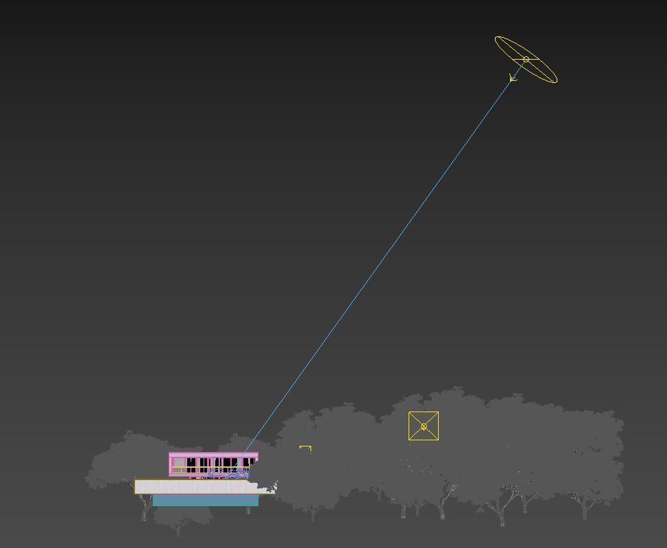 Exterior House Scene 2 3D model_13