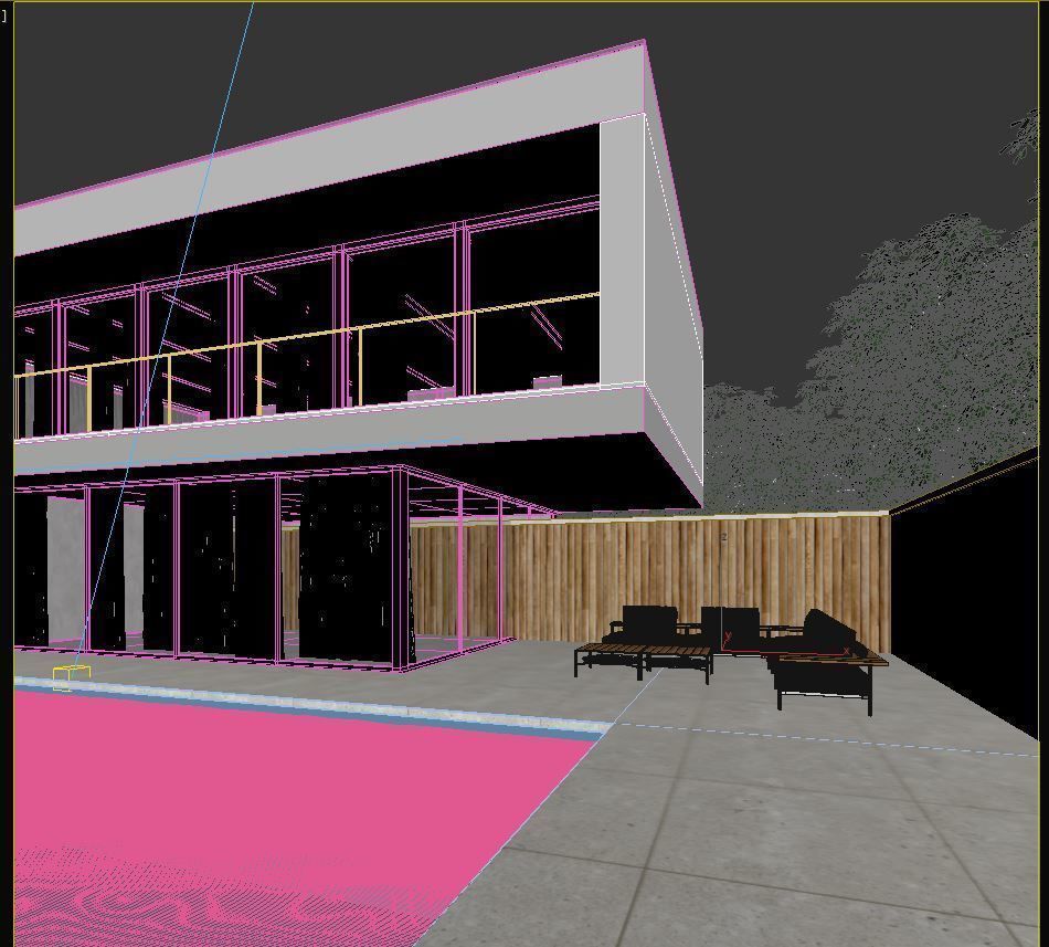 Exterior House Scene 2 3D model_12