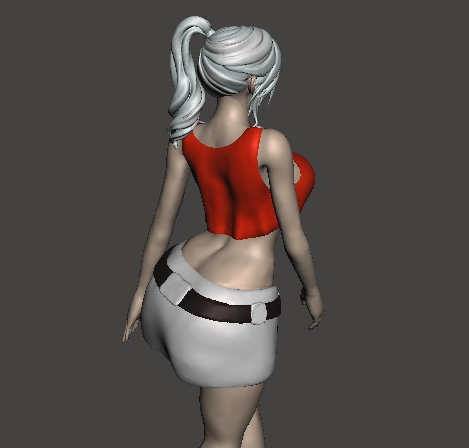 Sexy woman 3D print model_4