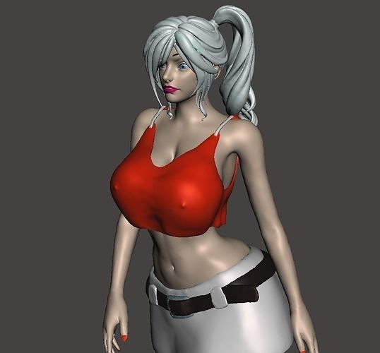 Sexy woman 3D print model