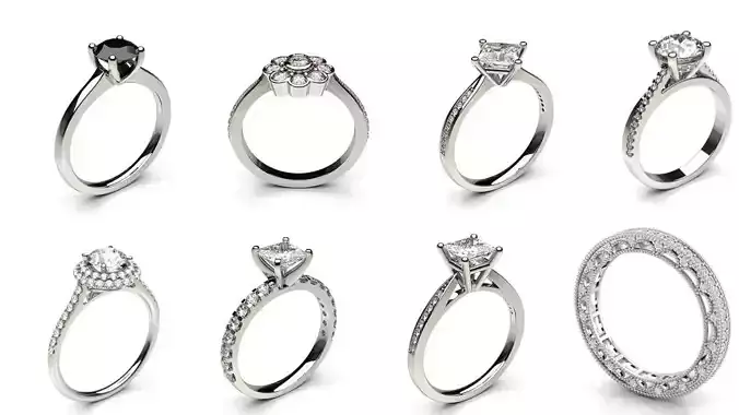 8 latest Engagement Diamond Ring 