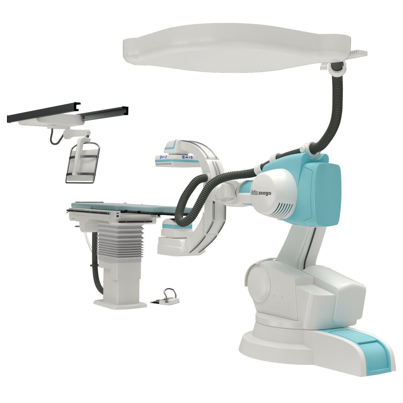 Artis zeego angiography system Siemens 3D model_2