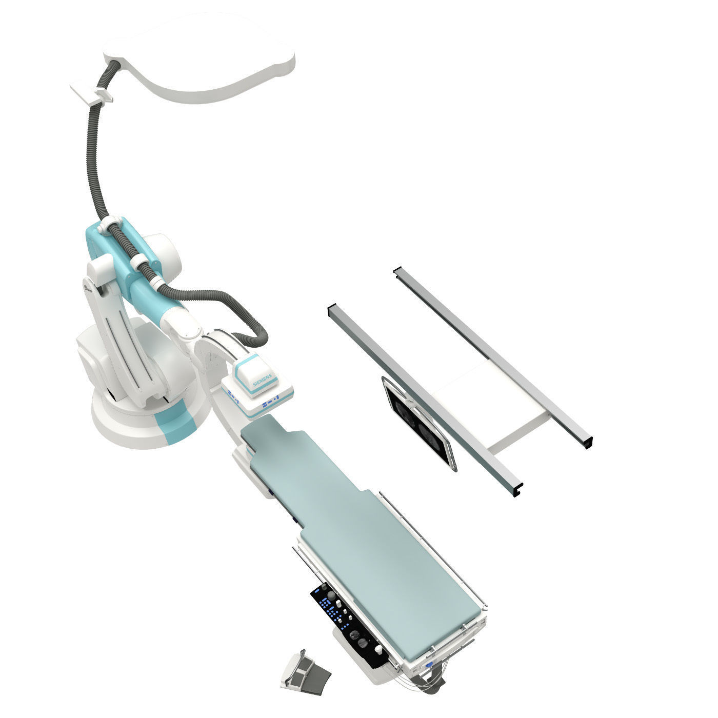 Artis zeego angiography system Siemens 3D model_4