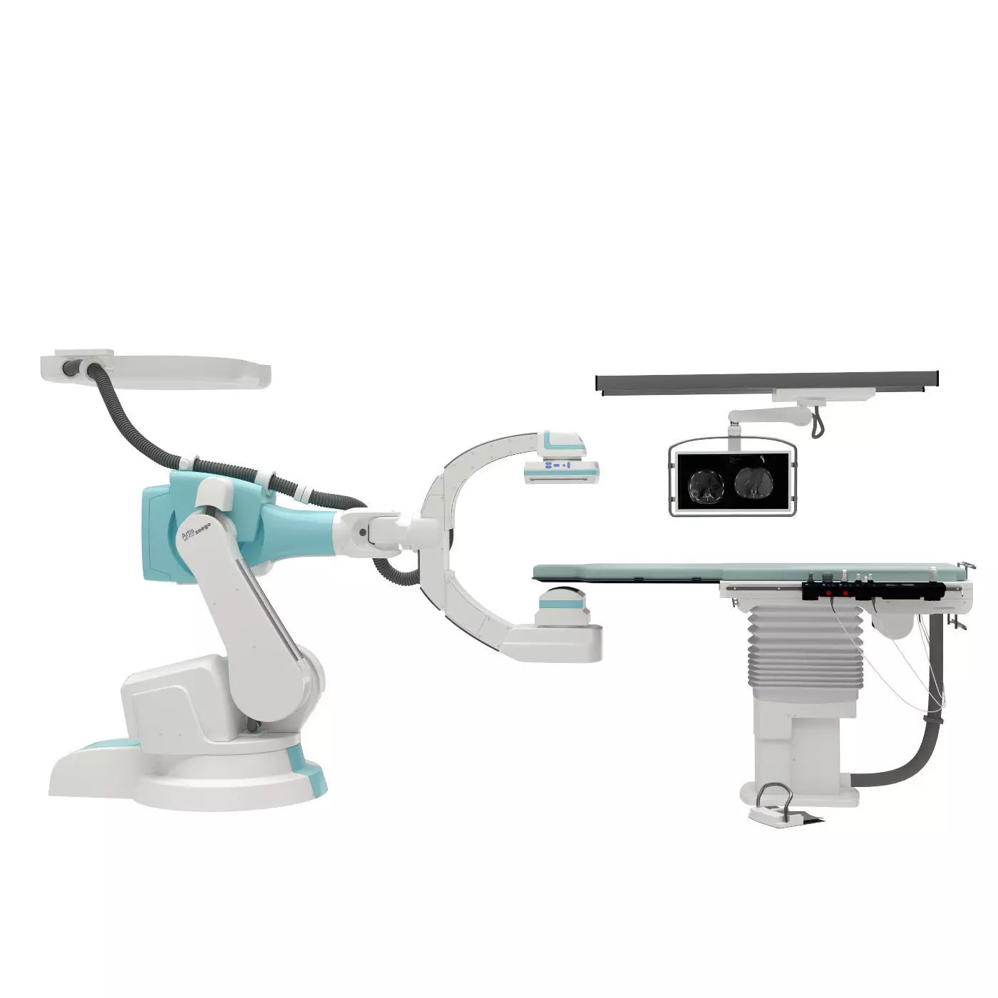 Artis zeego angiography system Siemens 3D model_0