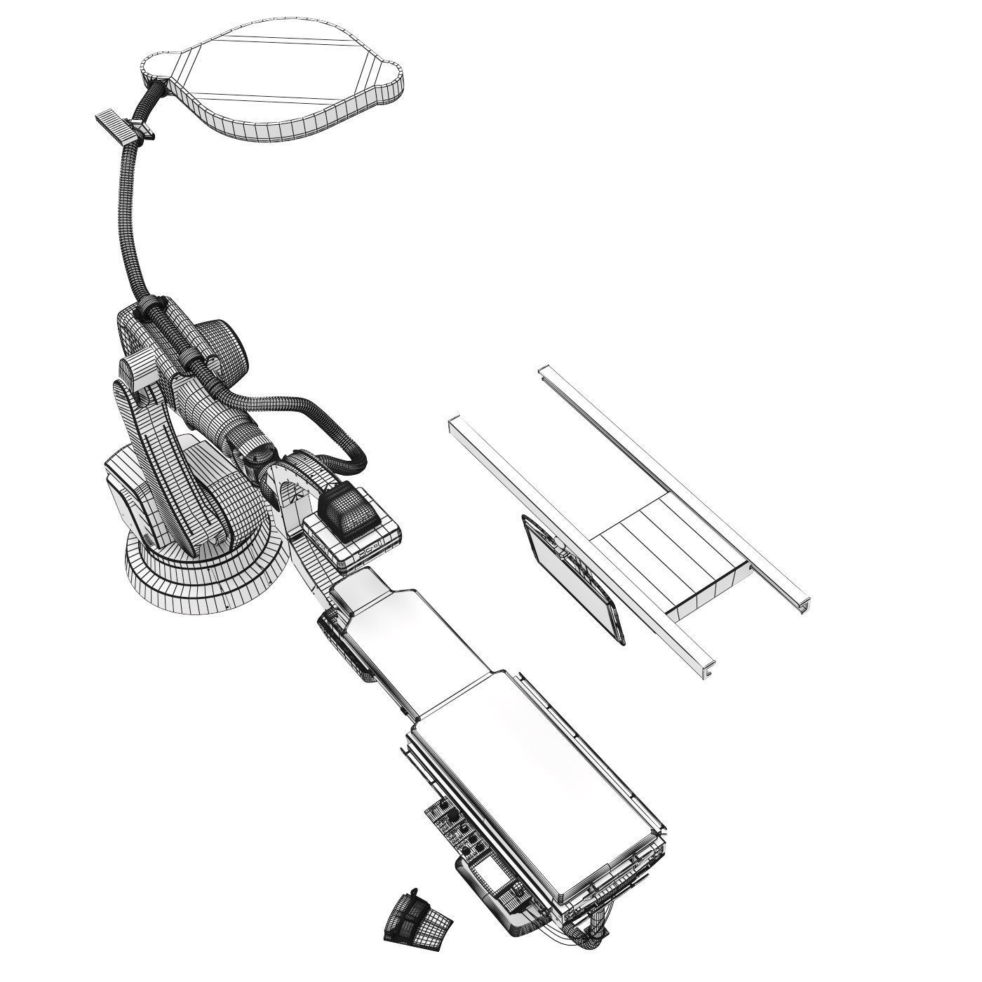 Artis zeego angiography system Siemens 3D model_11