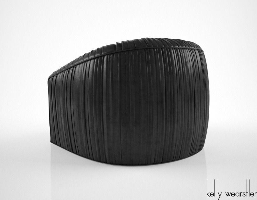 Kelly Wearstler Souffle Club Chair 3D model_2