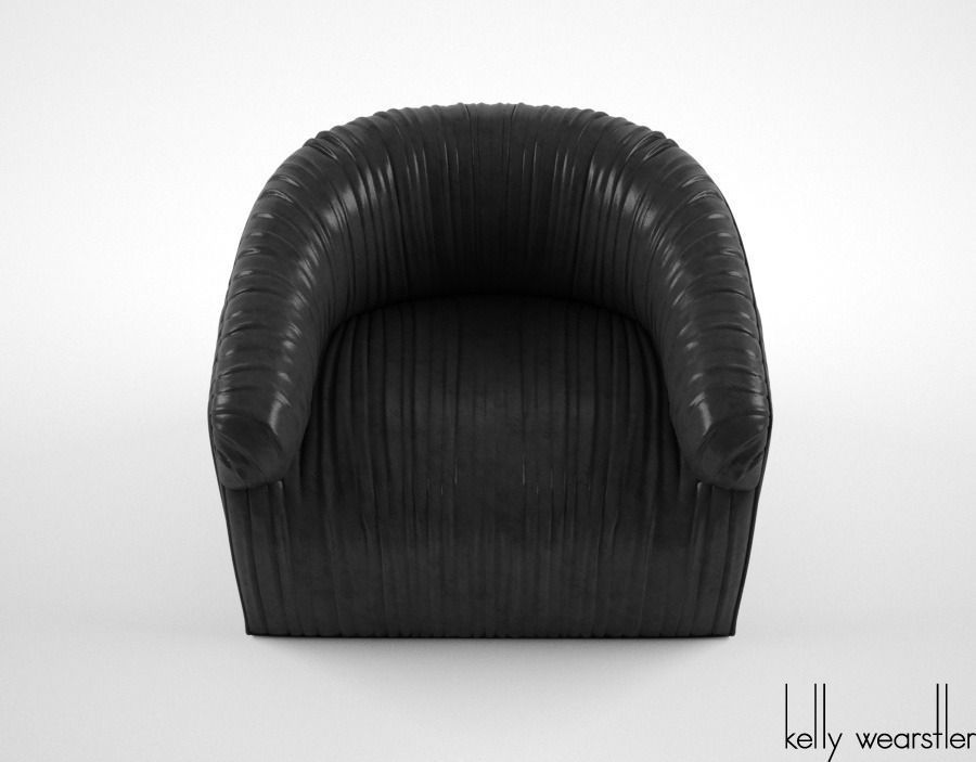 Kelly Wearstler Souffle Club Chair 3D model_3